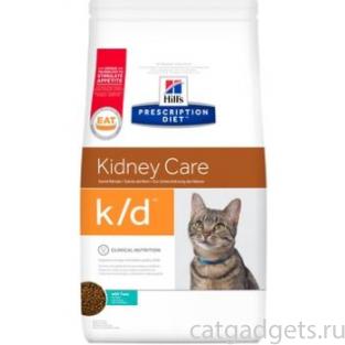 K/D для кошек "Лечение почек, сердца и нижнего отдела мочевыводящих путей", Feline (тунец) 