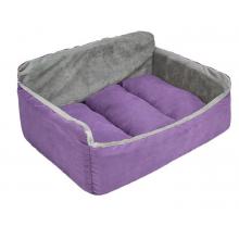 Лежак-диван "Самсон" - бархат фиолетовый