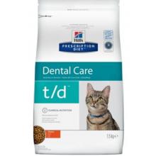 T/D Для кошек поддержание здоровья ротовой полости t/d Dental Care